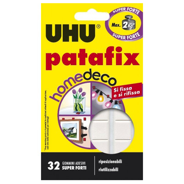 Лепенки UHU Patafix Home deco, 32бр.