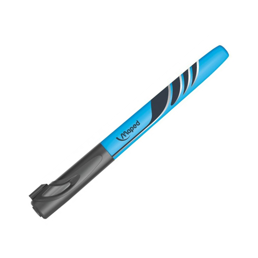 Текст маркер MAPED FLUO Peps Pen, син