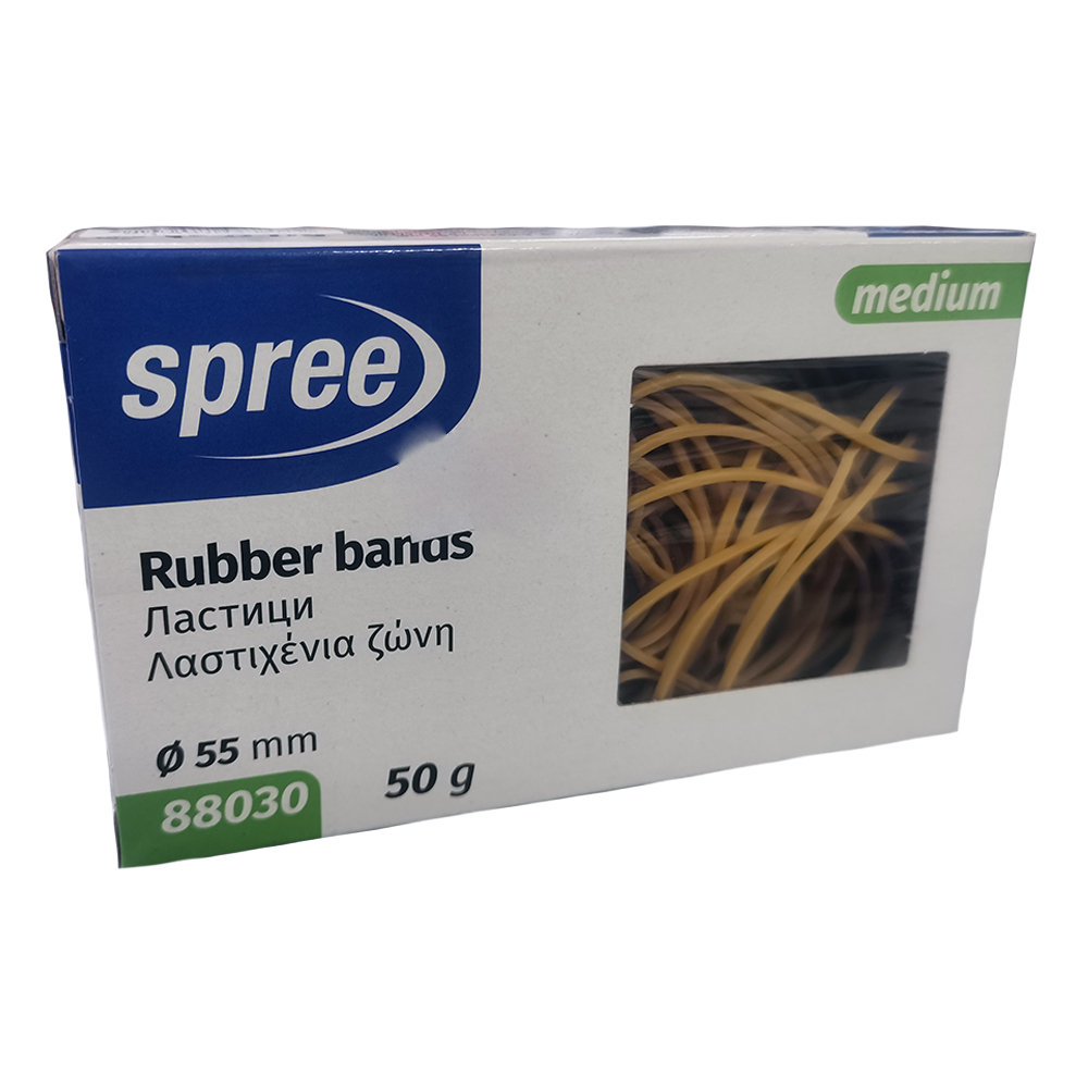 Ластици Spree, 50гр., силиконови, medium 88030, Ф55