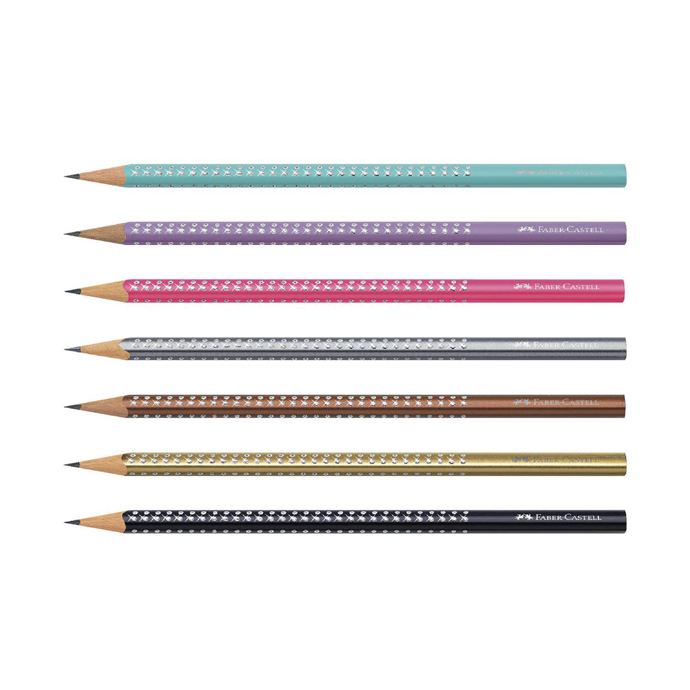Молив Faber-Castell Sparkle, HB.