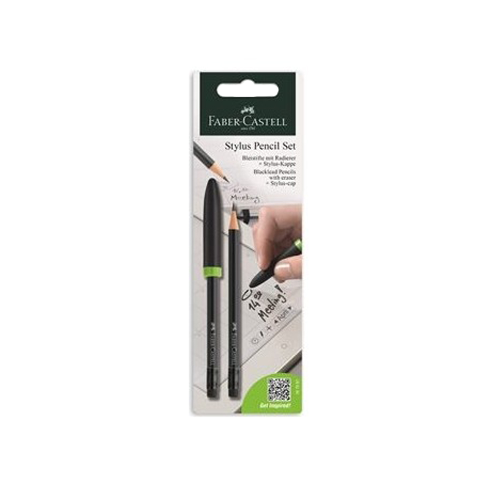 Молив Faber-Castell Stylus, с гума, к-т