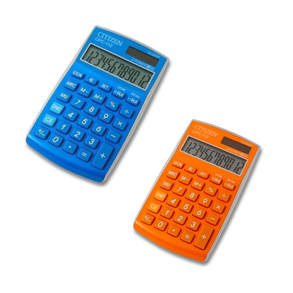 Калкулатор CITIZEN, CPC-112, цв.