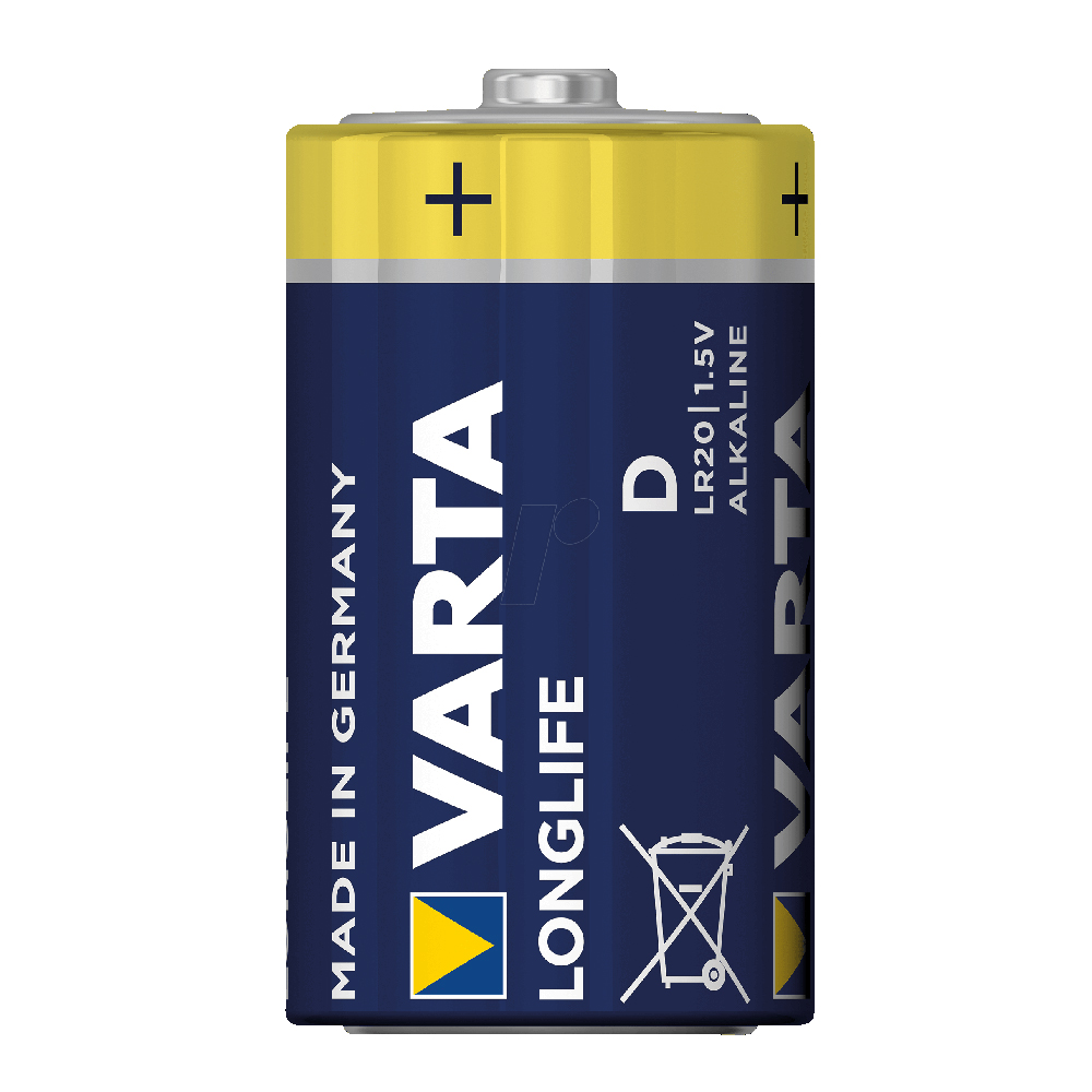 Бат. 1,5V, LR20,  LONGLIFE POWER