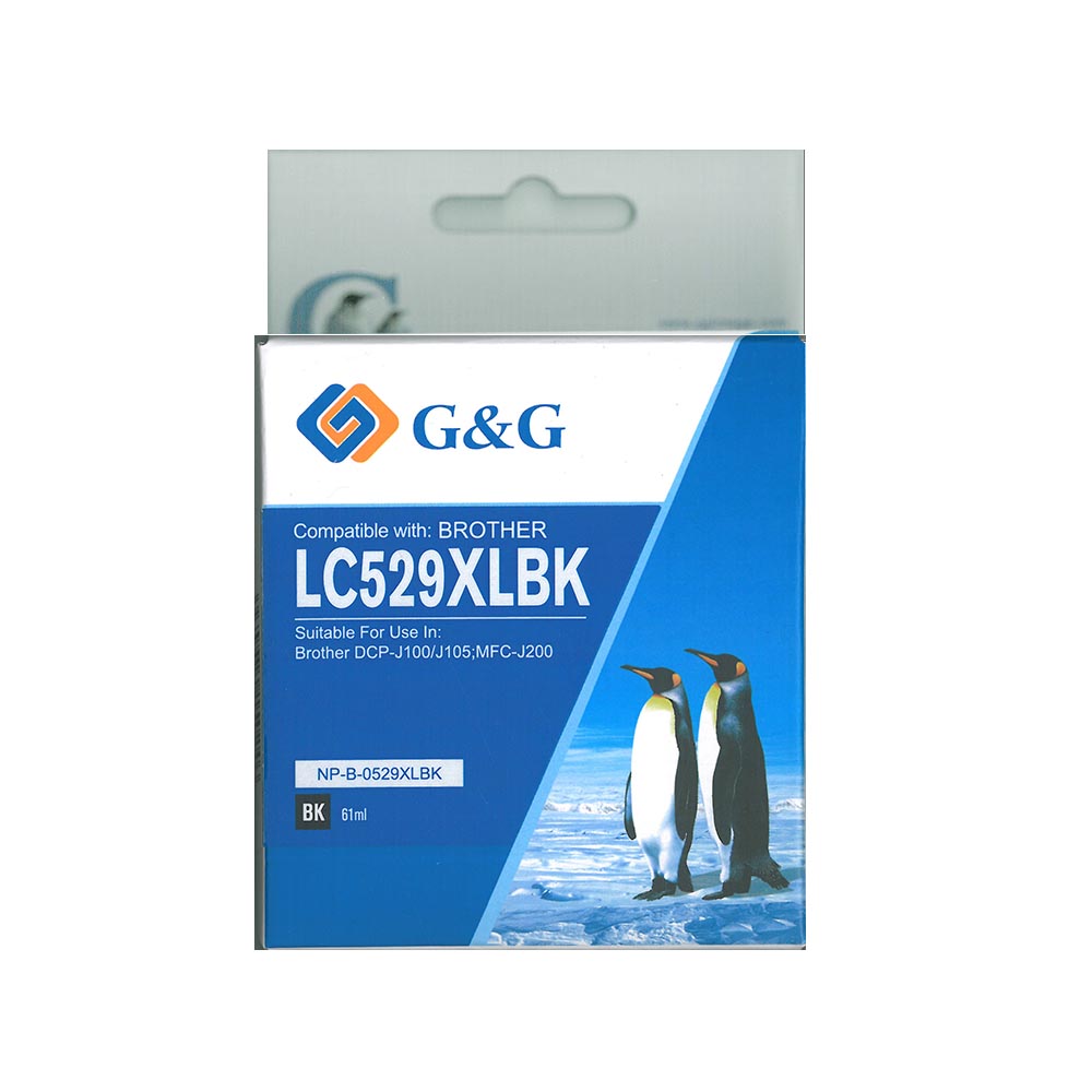 Патрон G G, BROTHER NP-B-0529 XL BK