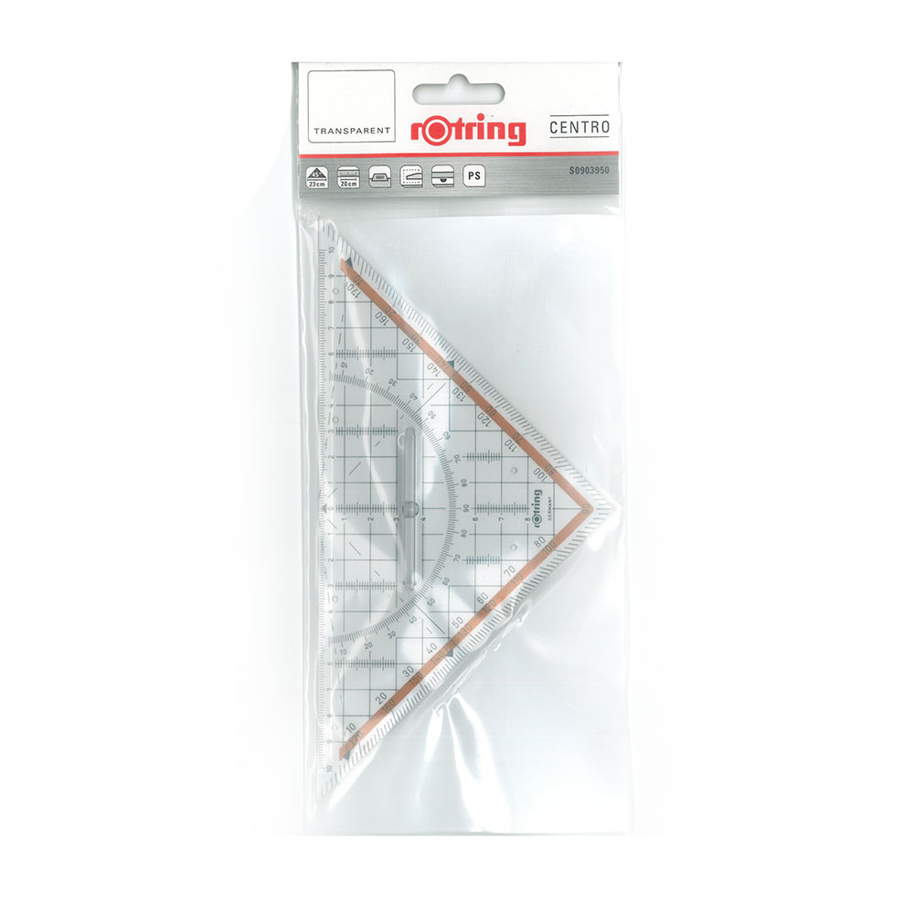 Навигационен триъгълник ROTRING, S0903950, 23см