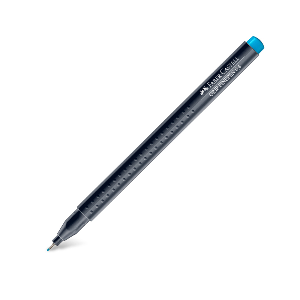 Тънкописец Faber-Castell Grip, 151647, св. син