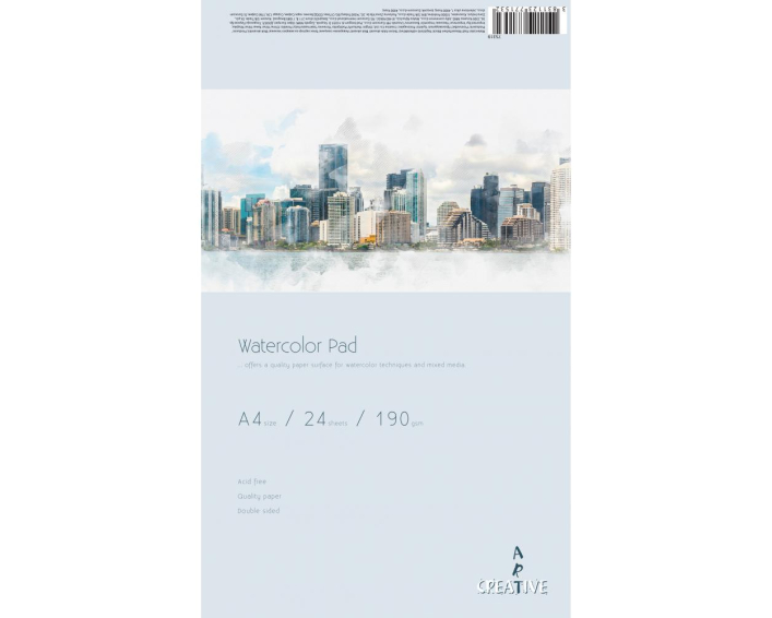 Скицник Creative A4, 190гр., 24л., 75319