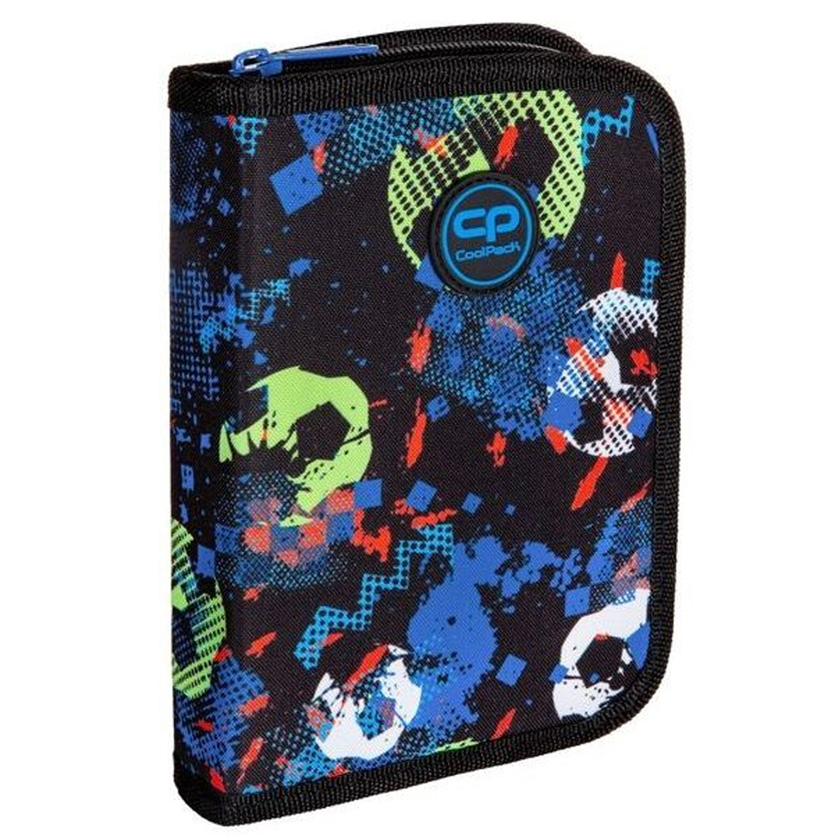 Несесер COOLPACK CLIPPER FOOTBALL BLUE 076336, 1цип, твърд