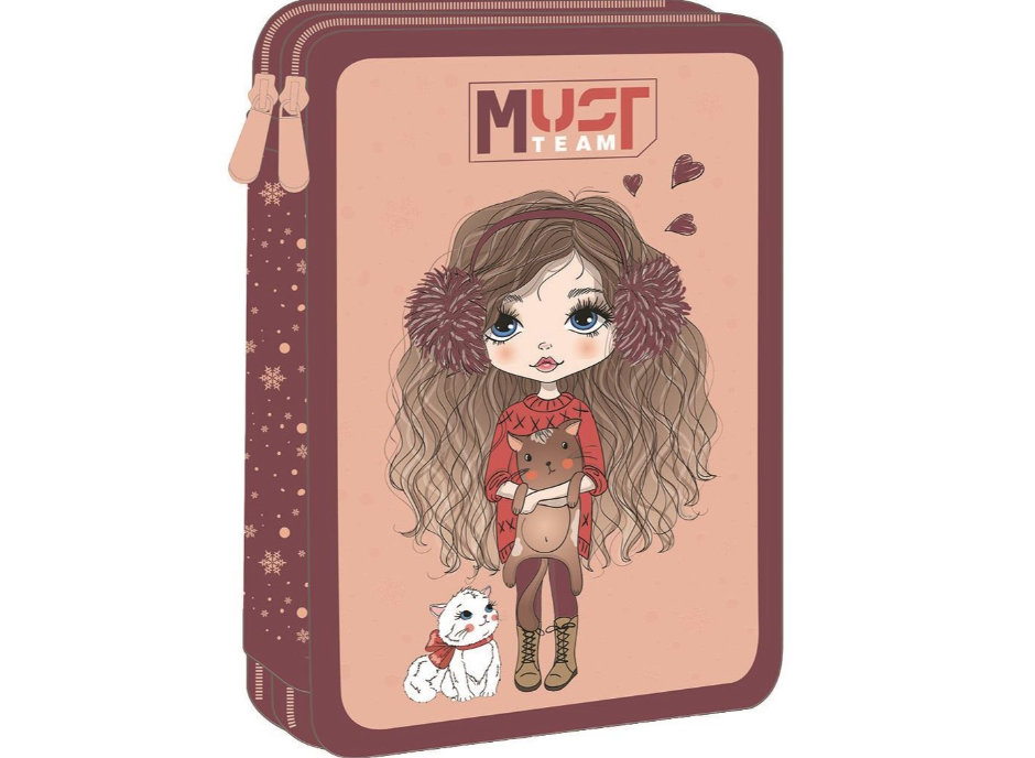 Пълен несесер MUST GIRL IN WINTER, 2ципа 587252