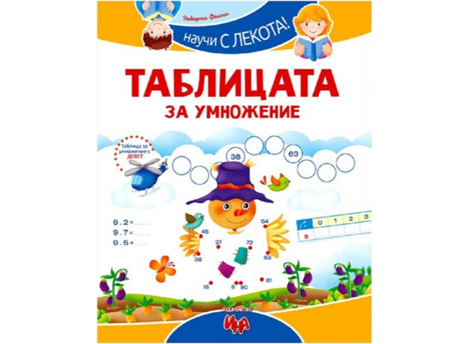 Научи с лекота - таблицата за умножение