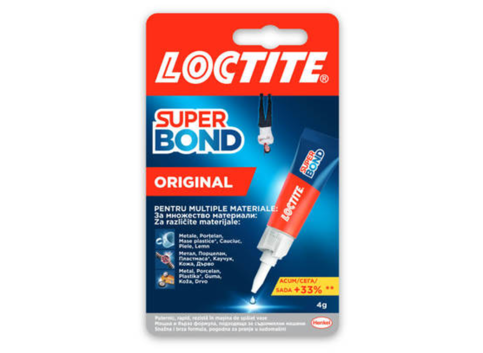 Секундно лепило LOCTITE Super Bond, 4гр.