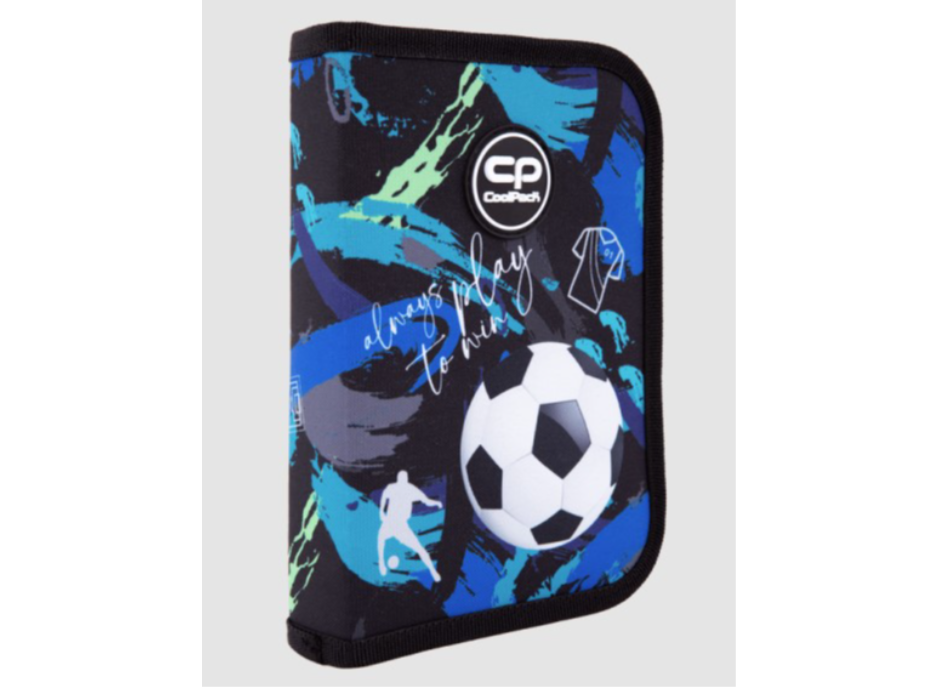 Несесер COOLPACK CLIPPER FOOTBALL NAVY 076967, 1цип, твърд