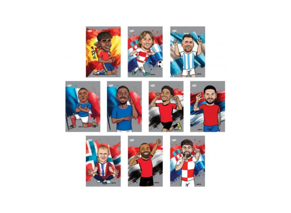 Тетрадка Mar Mar Football Icons, г.ф., 40л., 50287
