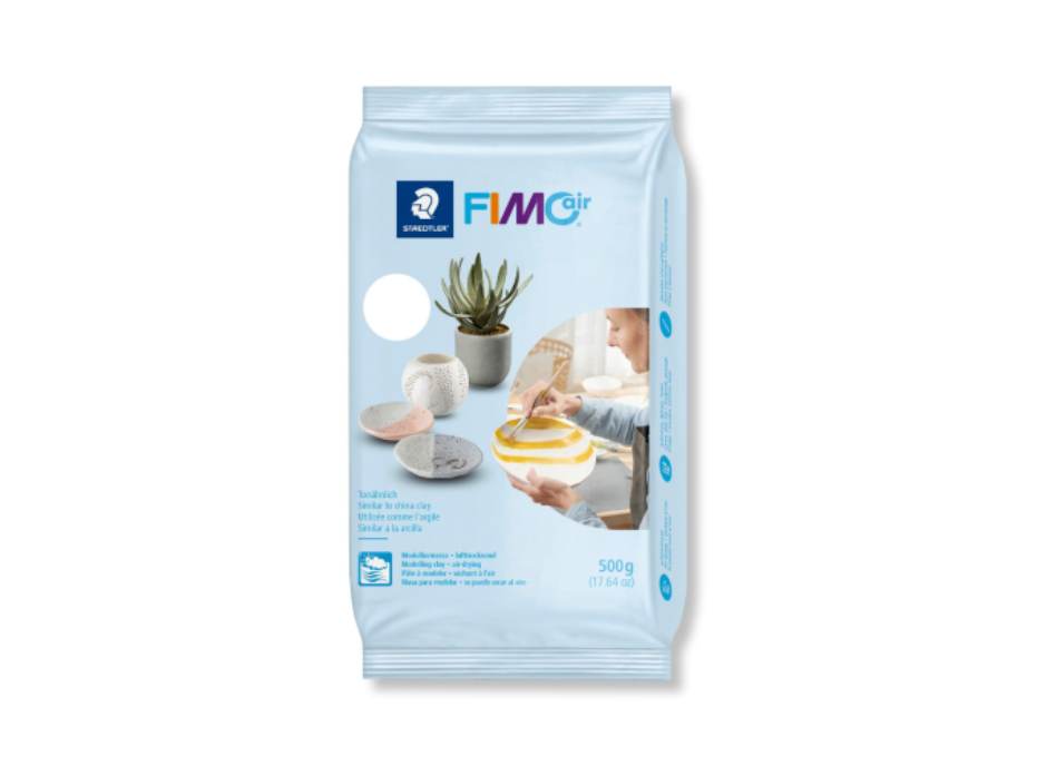 Глина FIMOair Basic, 500гр., бяла