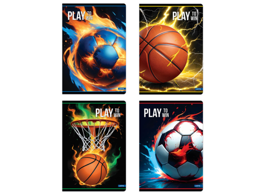 Тетрадка Lastva Play, г.ф., 52л., 33194